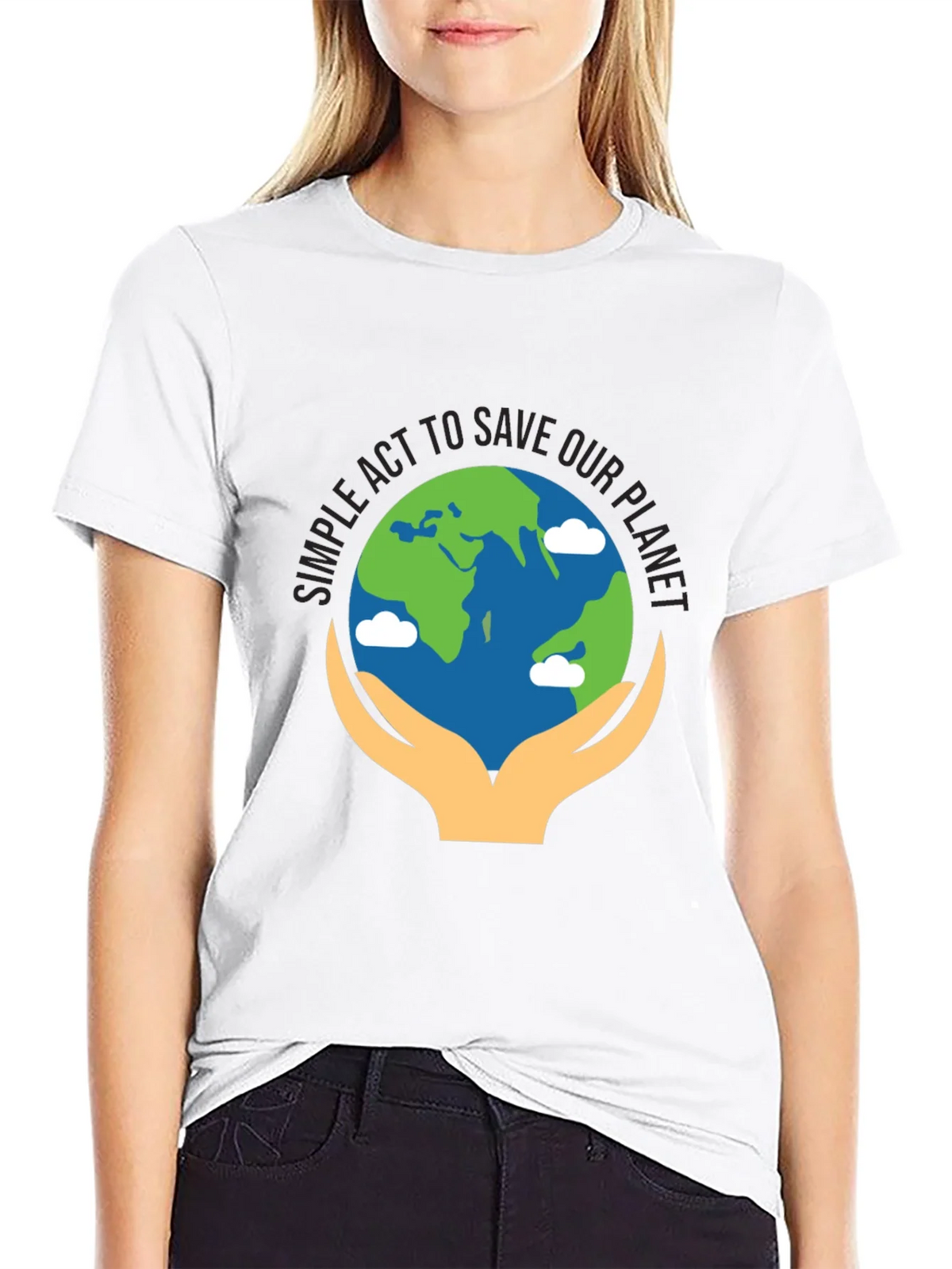 Eco-Friendly Save Our Planet Graphic Tee product image 5
