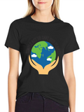 Eco-Friendly Save Our Planet Graphic Tee product image 1
