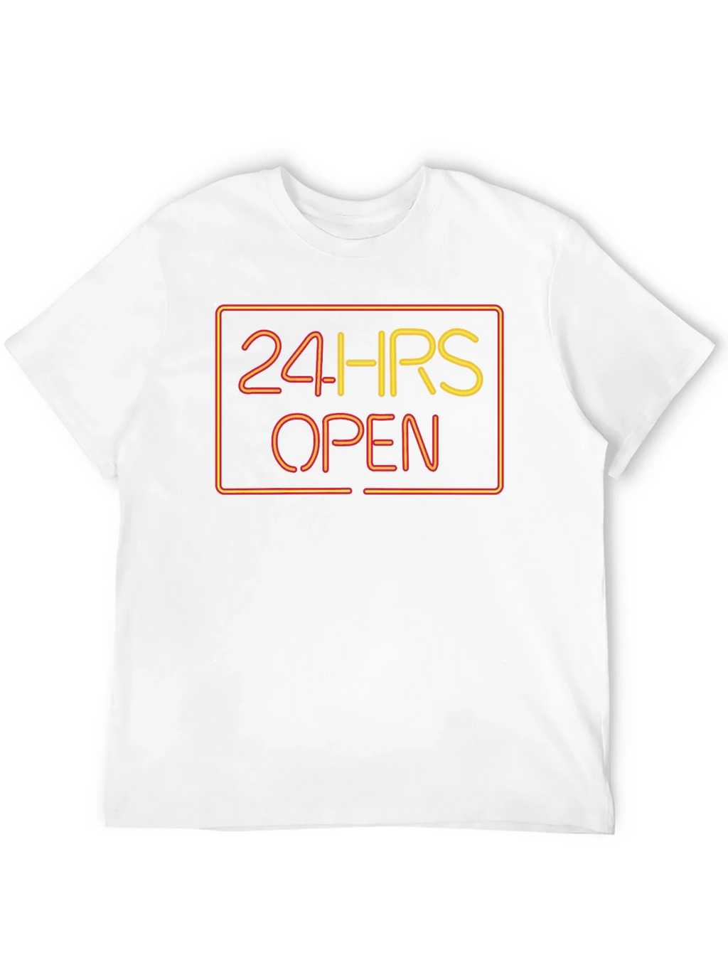 24 HRS Open Graphic Tee - Soft Black T-Shirt product image 10