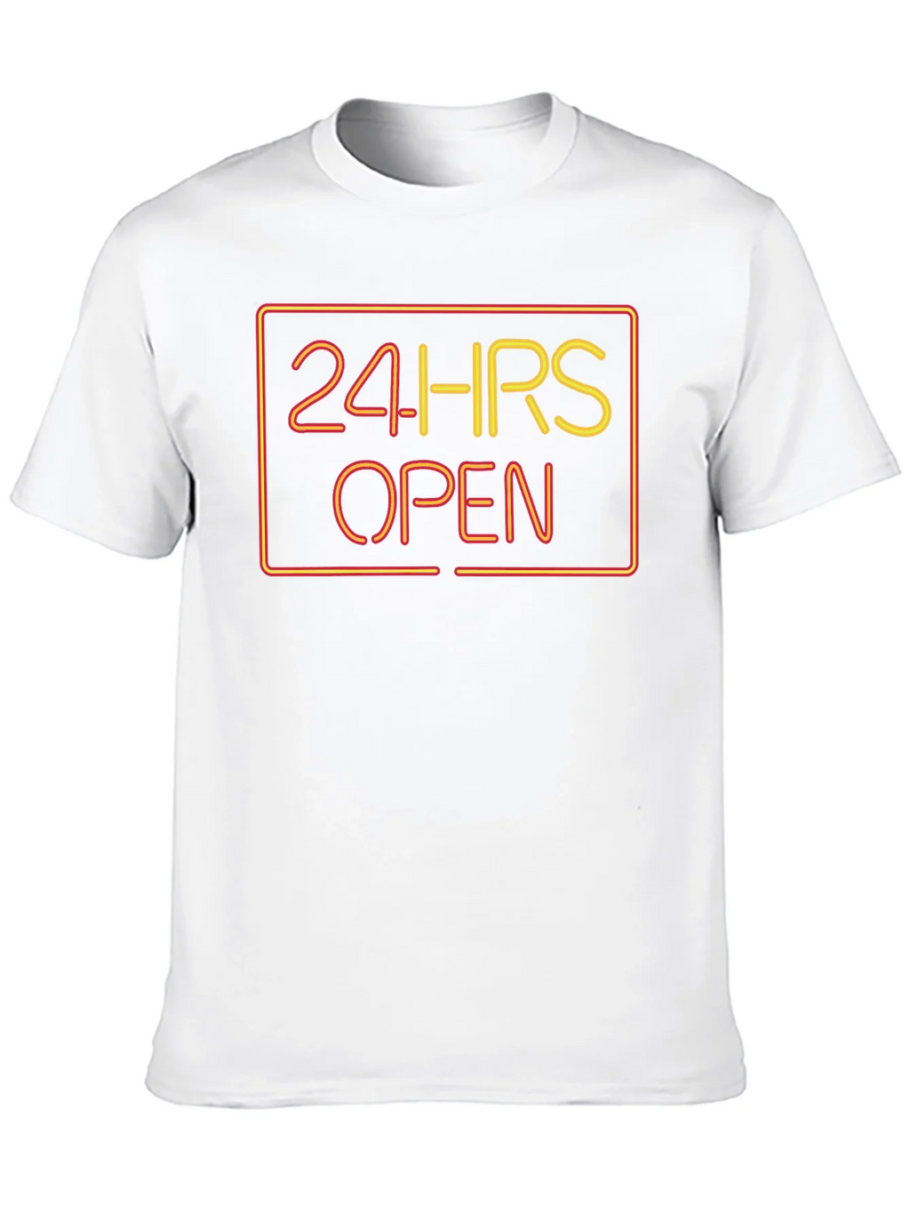 24 HRS Open Graphic Tee - Soft Black T-Shirt product image 8