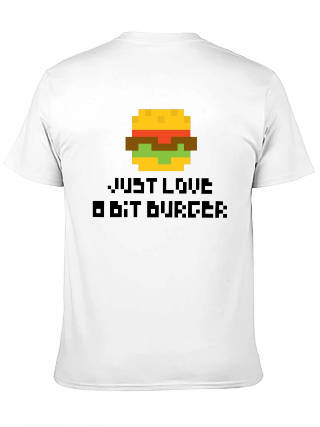 Pixel Burger Graphic T-Shirt - Gamer Style Tee product image 10