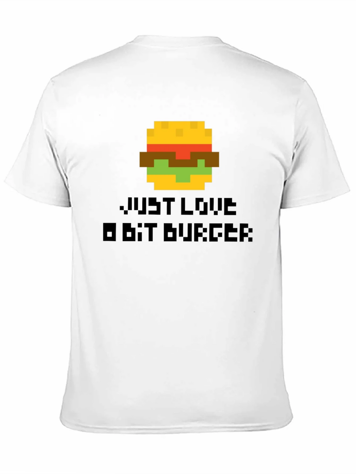 Pixel Burger Graphic T-Shirt - Gamer Style Tee product image 10