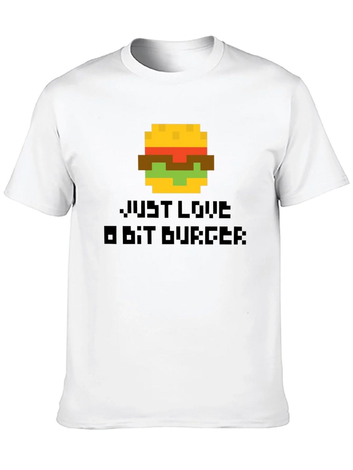 Pixel Burger Graphic T-Shirt - Gamer Style Tee product image 9