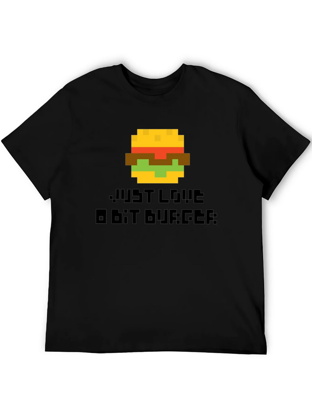 Pixel Burger Graphic T-Shirt - Gamer Style Tee product image 5