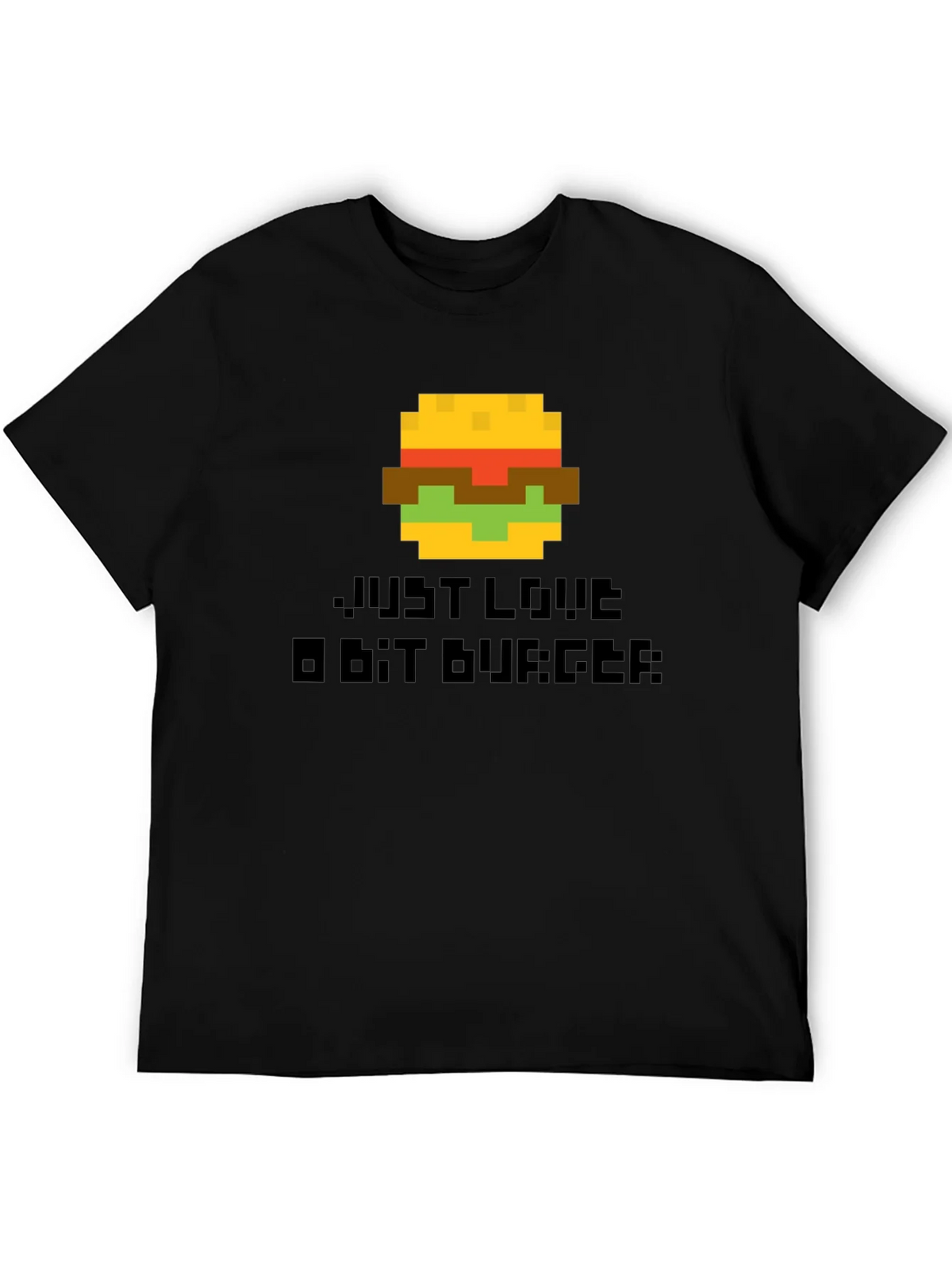 Pixel Burger Graphic T-Shirt - Gamer Style Tee product image 5
