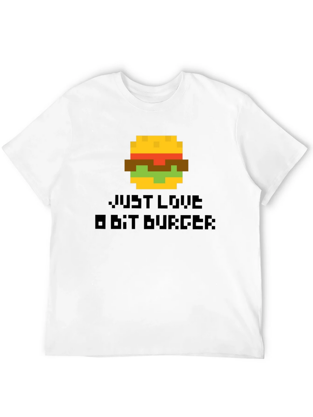 Pixel Burger Graphic T-Shirt - Gamer Style Tee product image 11
