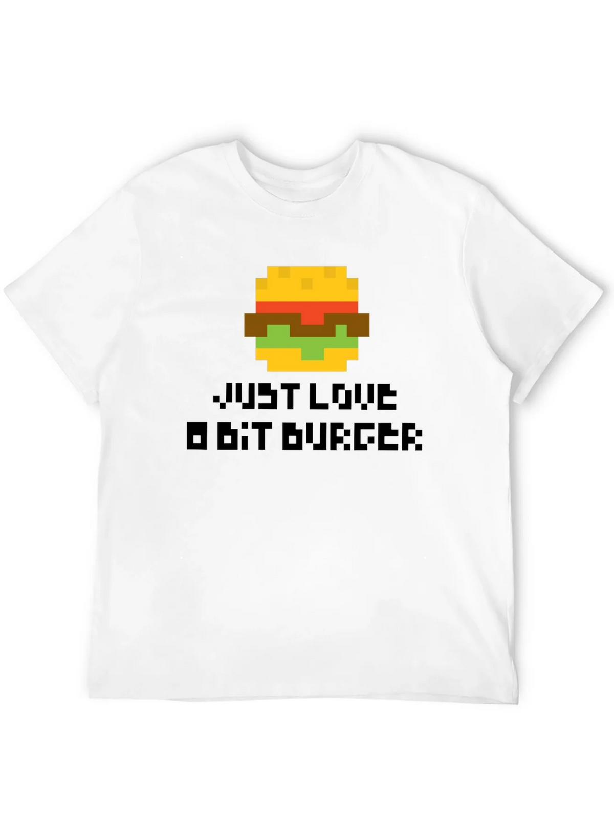 Pixel Burger Graphic T-Shirt - Gamer Style Tee product image 11