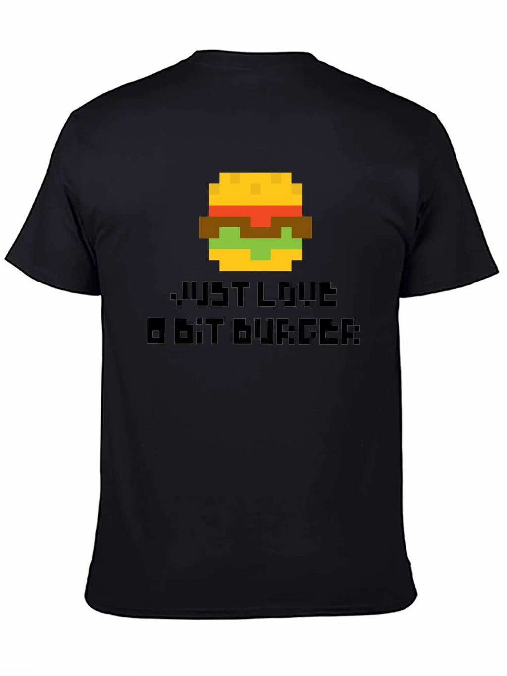 Pixel Burger Graphic T-Shirt - Gamer Style Tee product image 4