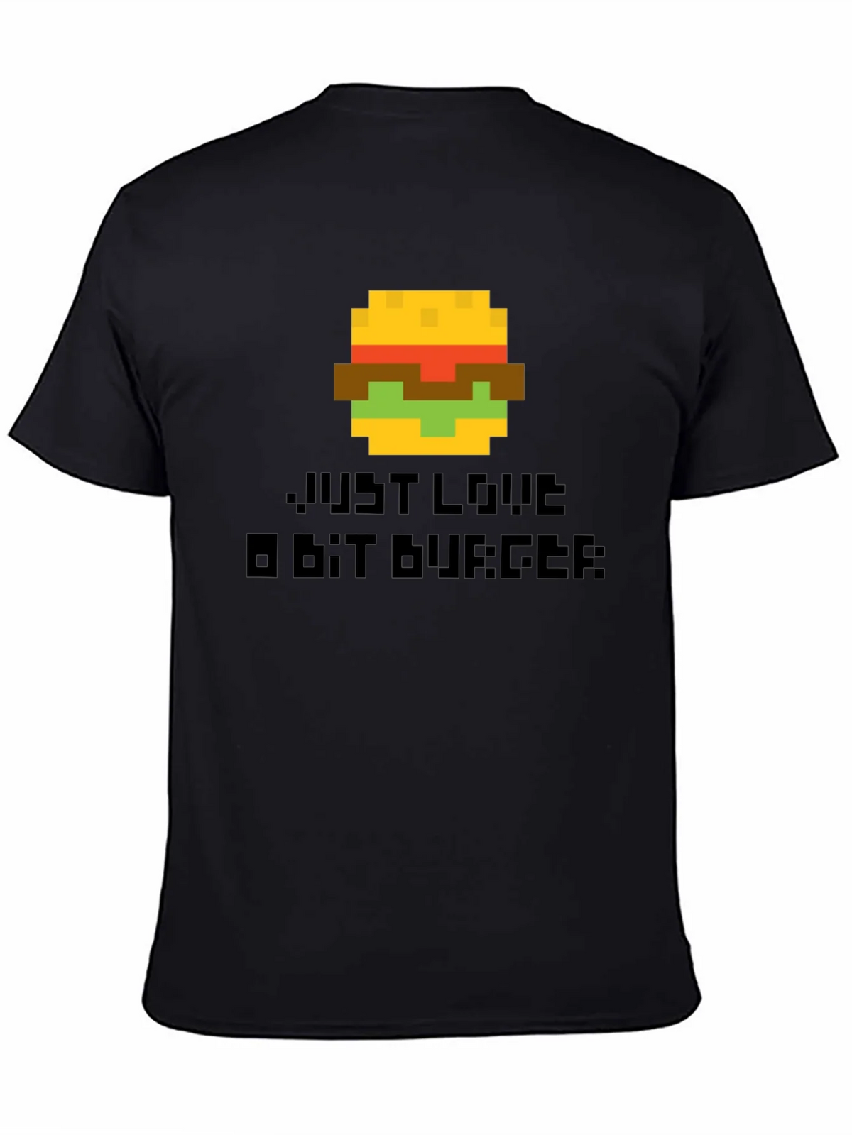 Pixel Burger Graphic T-Shirt - Gamer Style Tee product image 4