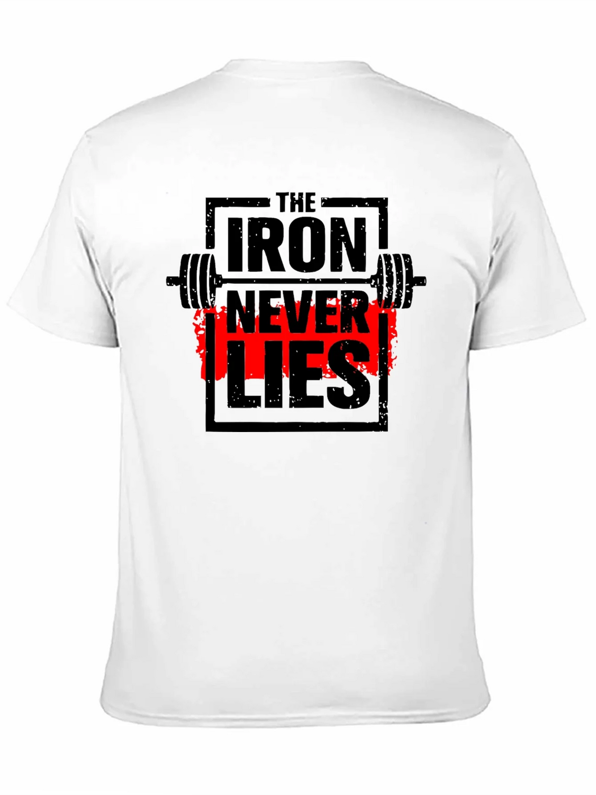 Iron Never Lies Gym T-Shirt | Black Graphic Tee product image 10