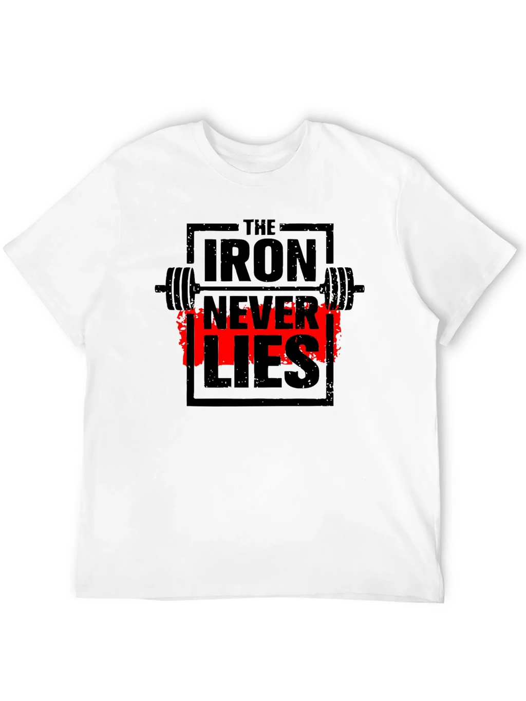 Iron Never Lies Gym T-Shirt | Black Graphic Tee product image 11