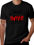 Iron Never Lies Gym T-Shirt | Black Graphic Tee product image 1