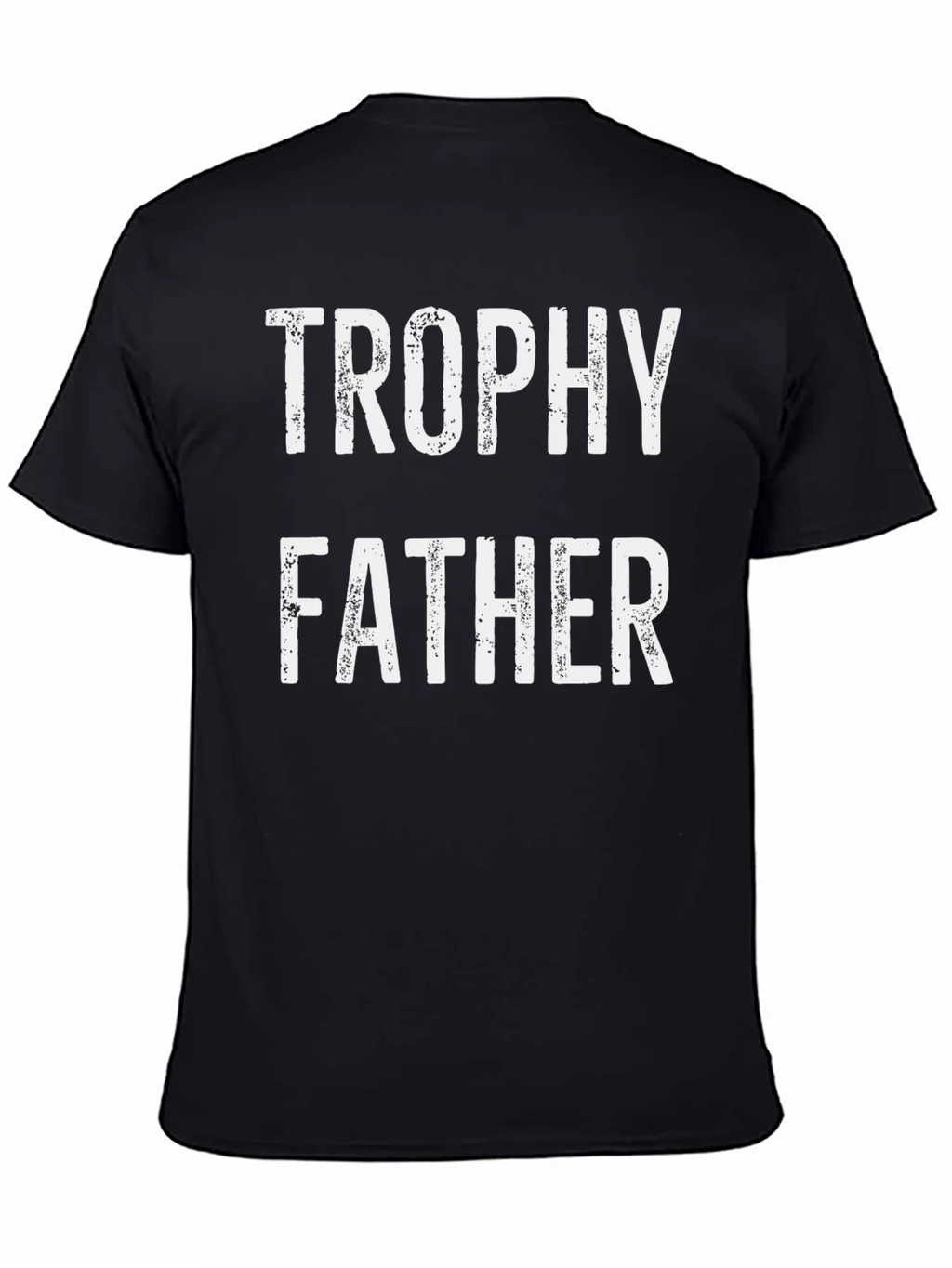 Trophy Father Graphic Tee - Black product image 3