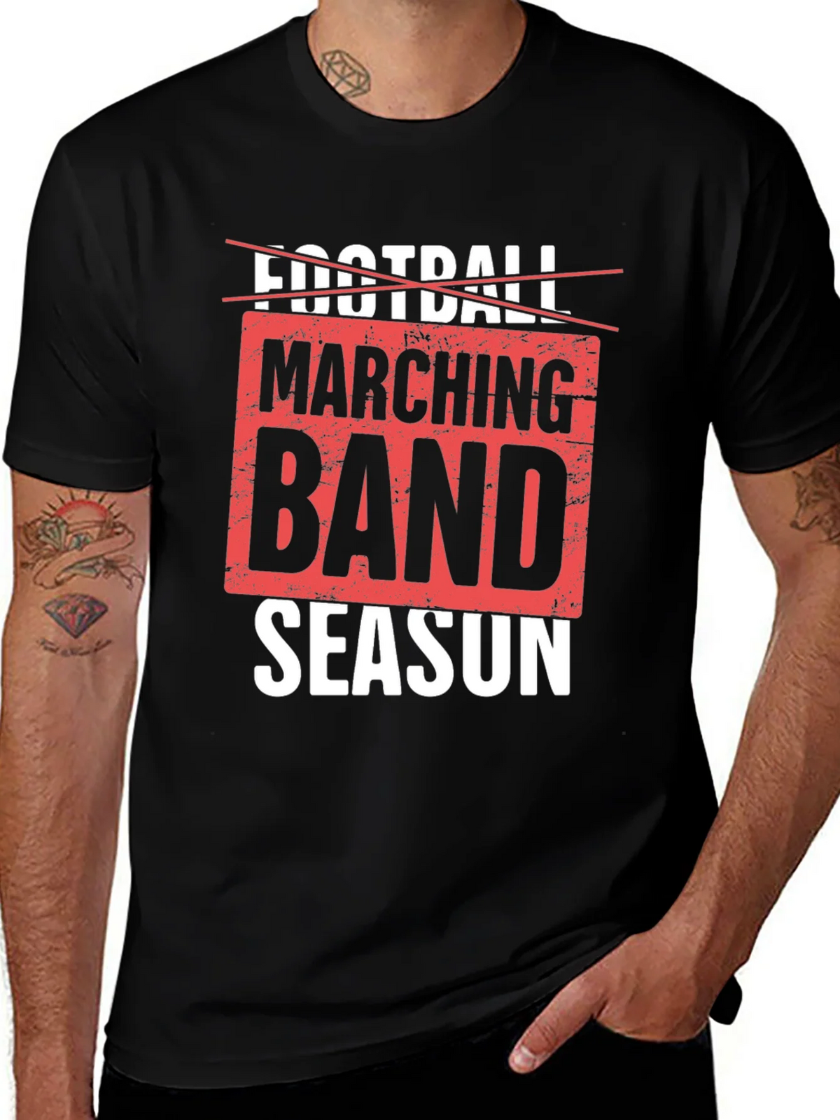 Marching Band Season T-Shirt product image 1