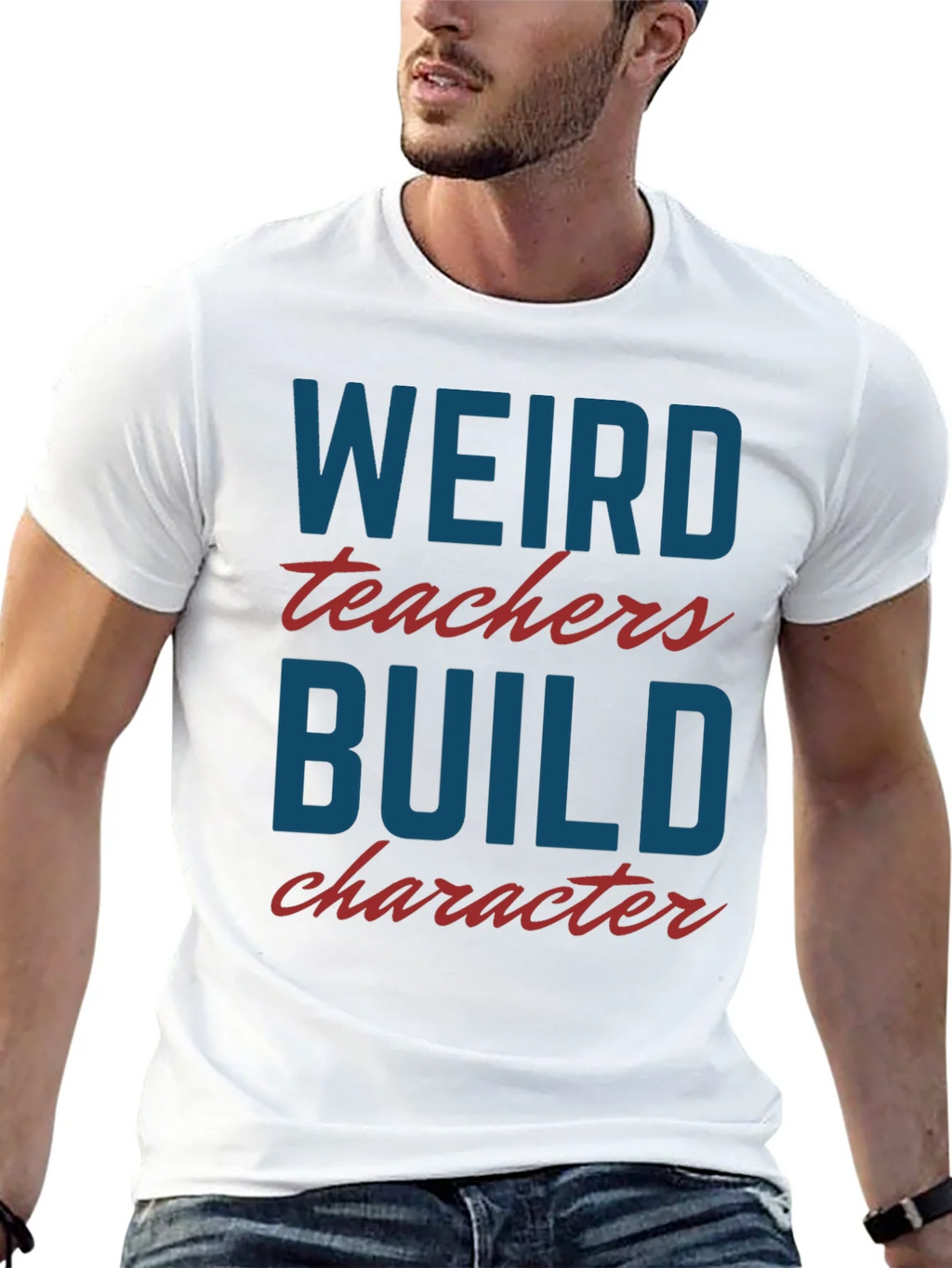 Weird Teachers Build Character T-Shirt product image 12