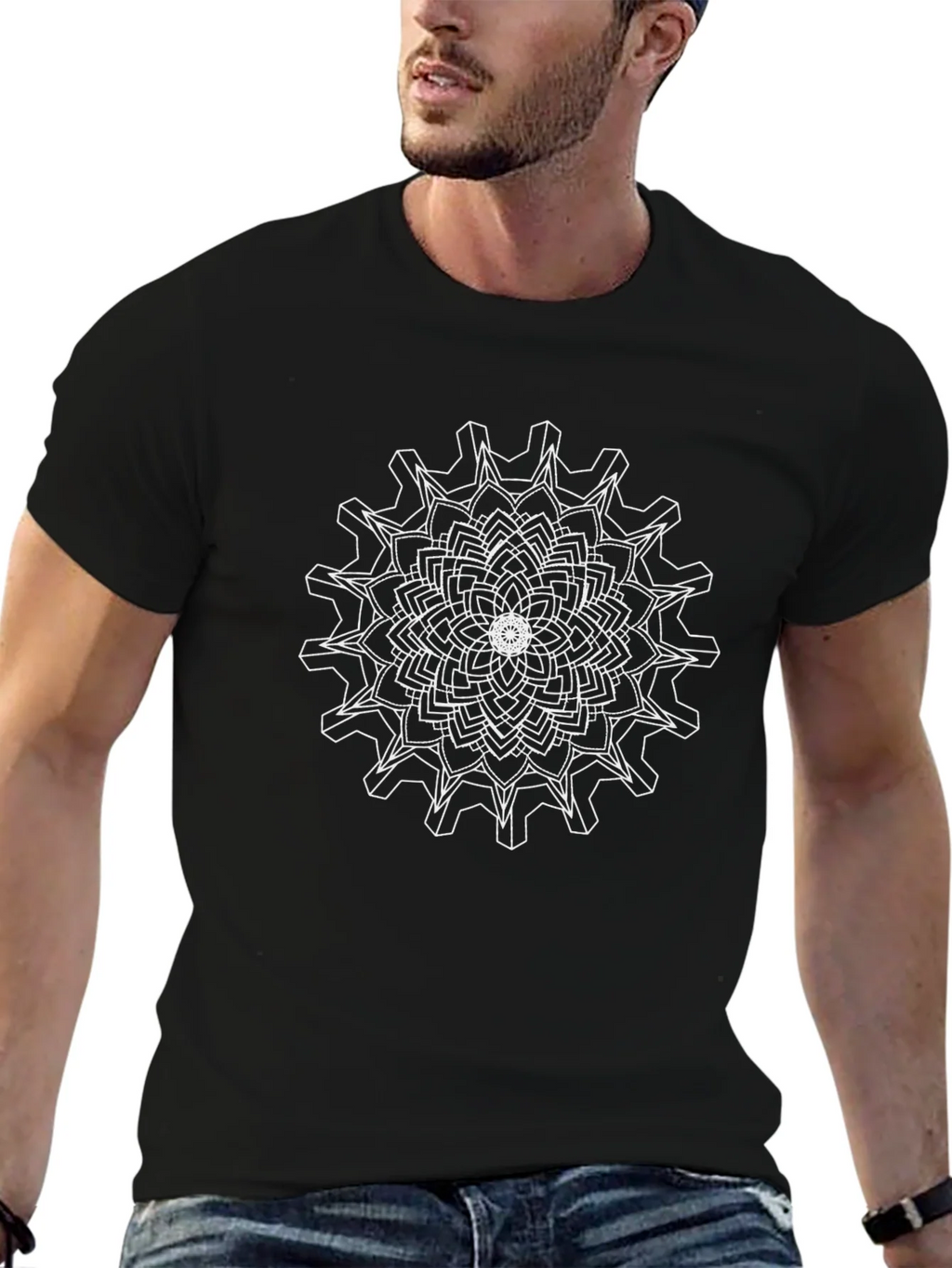 Geometric Mandala T-Shirt product image 4