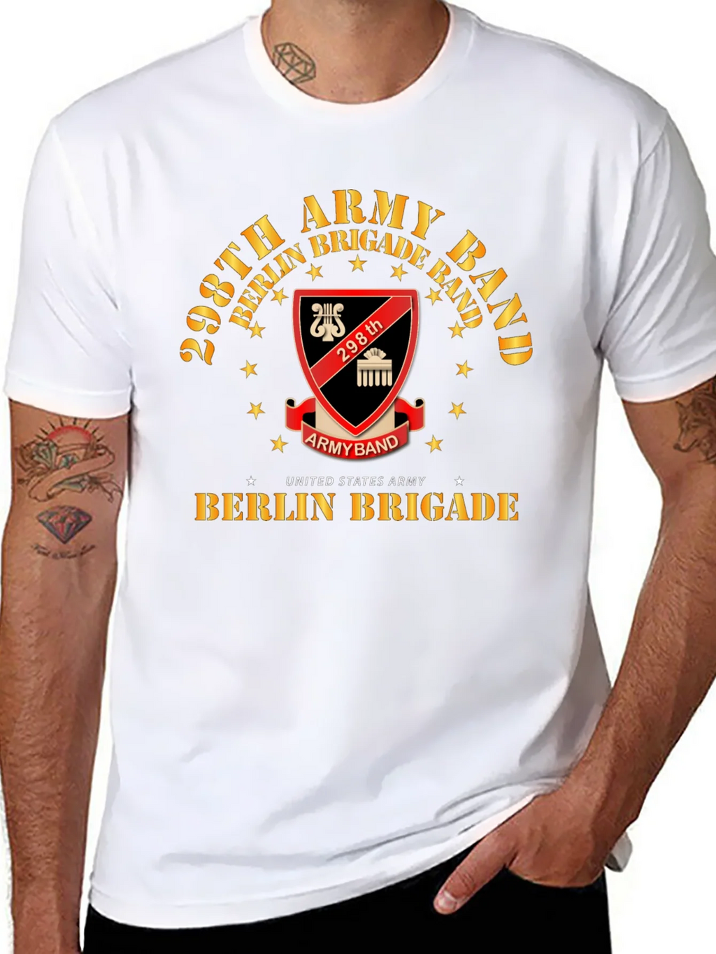 298th Army Band Berlin Brigade T-Shirt product image 7