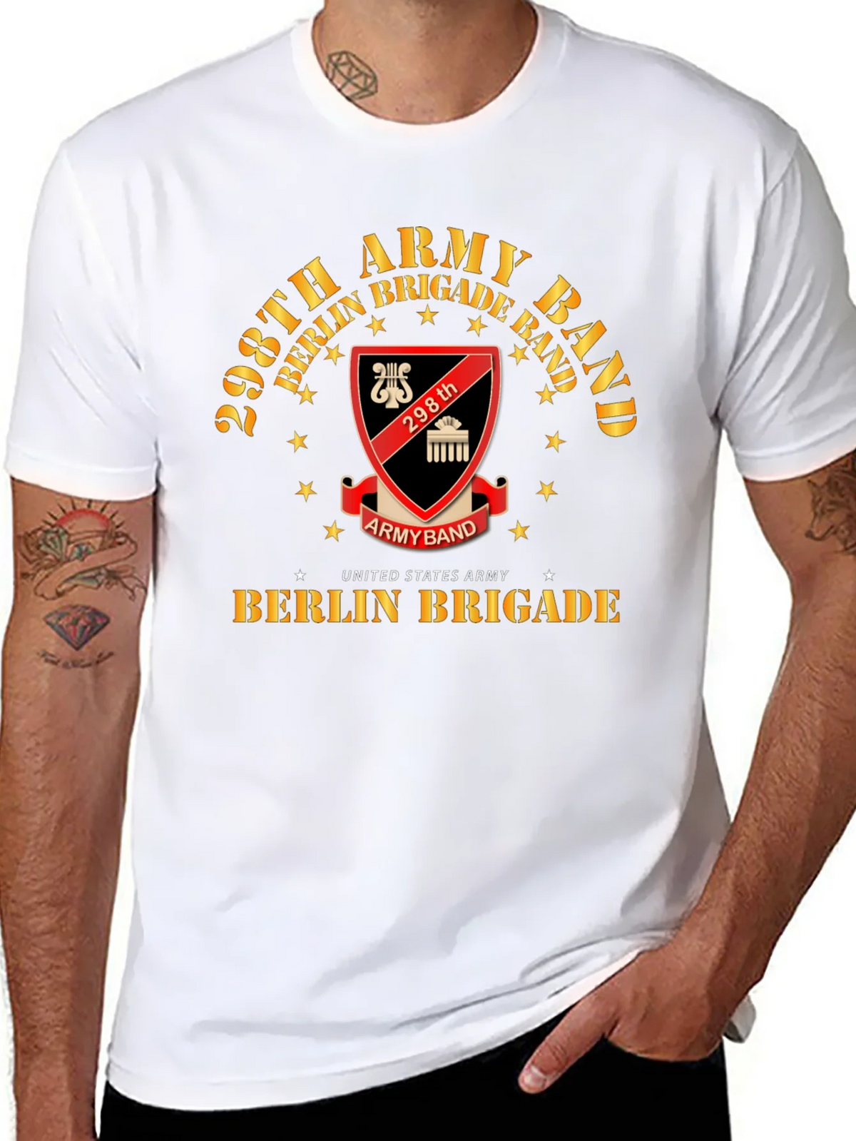 298th Army Band Berlin Brigade T-Shirt product image 7