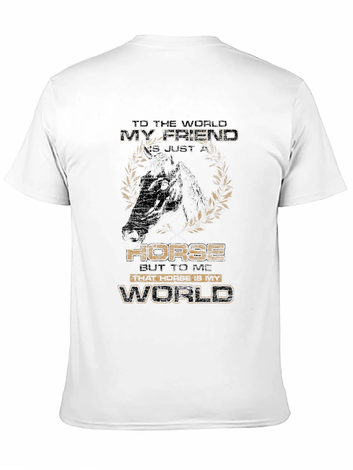 Horse Lover T-Shirt - My is My World Graphic Tee product image 10