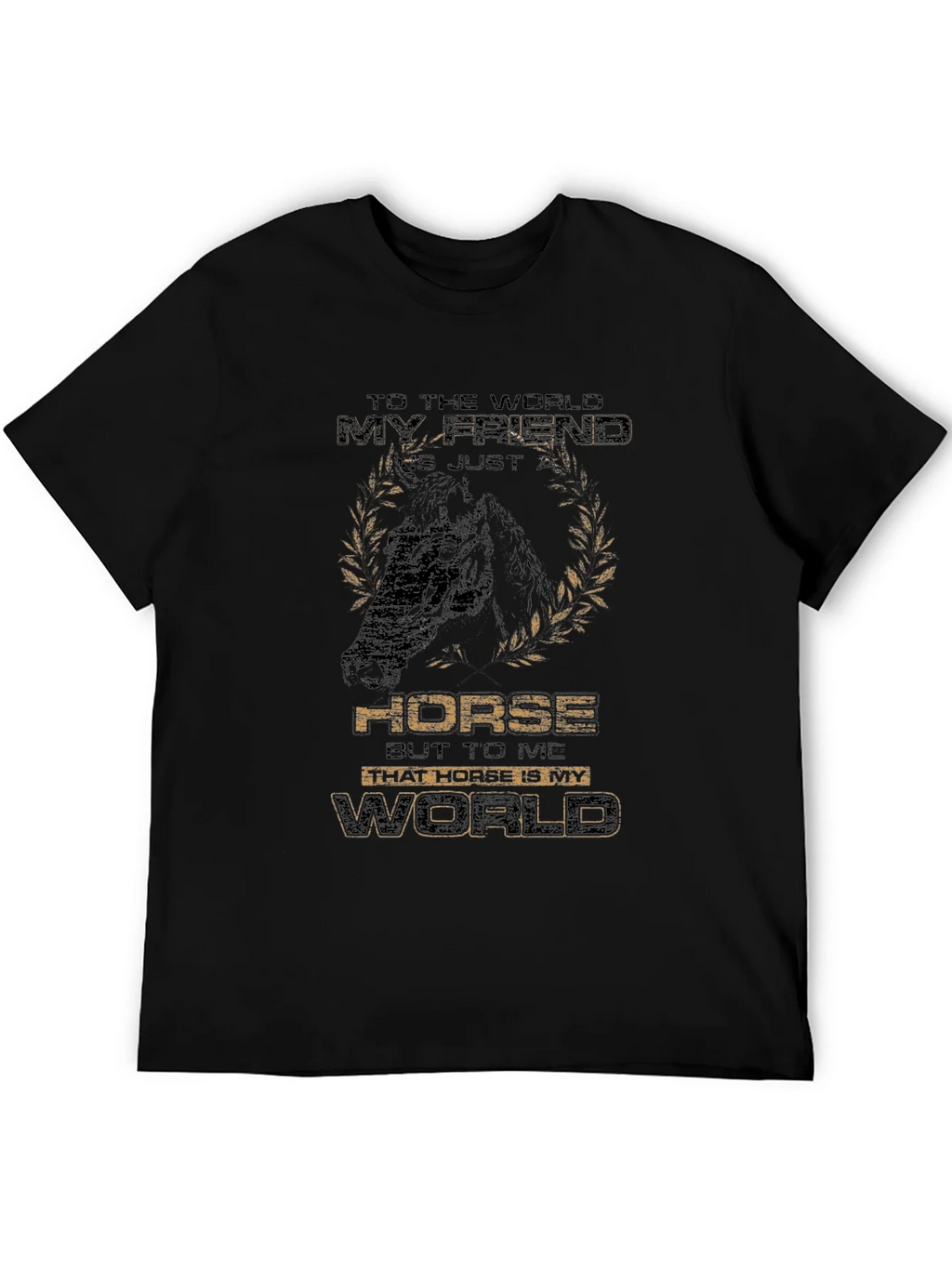 Horse Lover T-Shirt - My is My World Graphic Tee product image 5