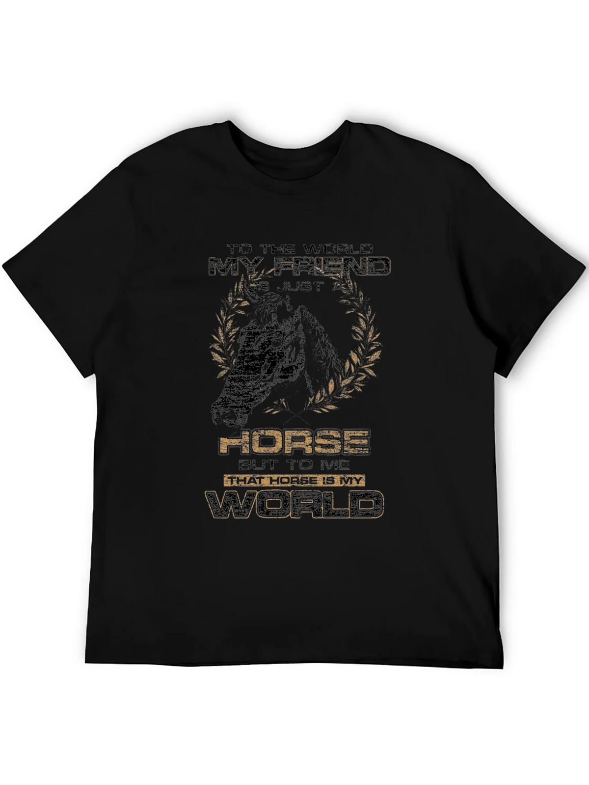 Horse Lover T-Shirt - My is My World Graphic Tee product image 5