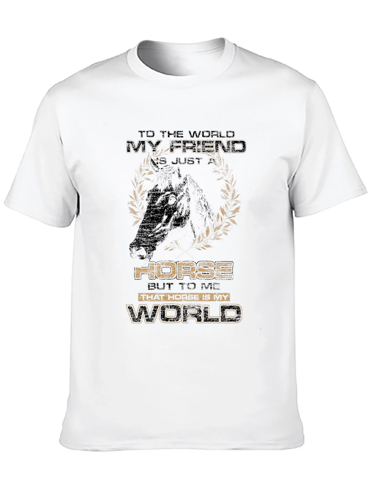Horse Lover T-Shirt - My is My World Graphic Tee product image 9