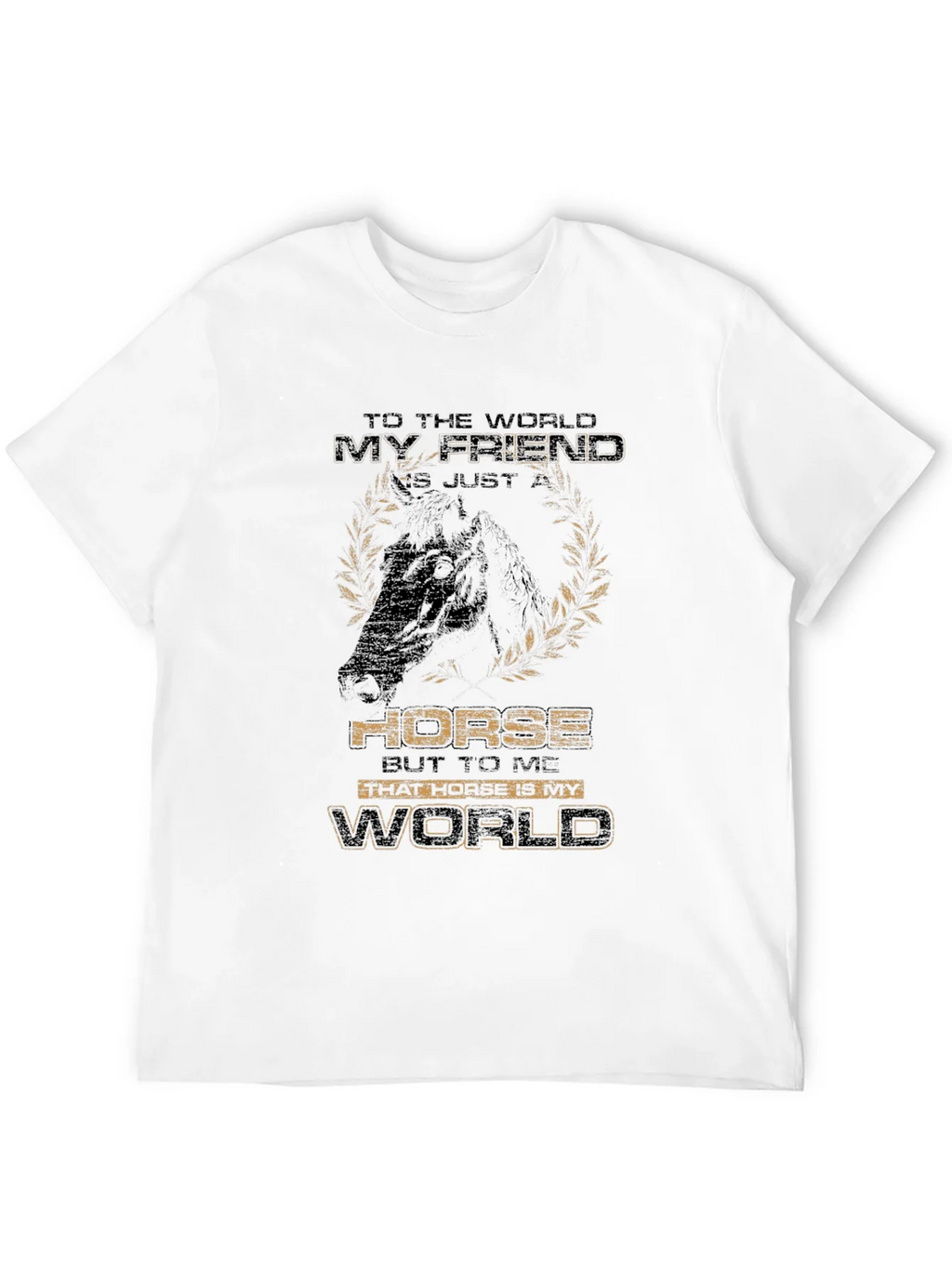 Horse Lover T-Shirt - My is My World Graphic Tee product image 11
