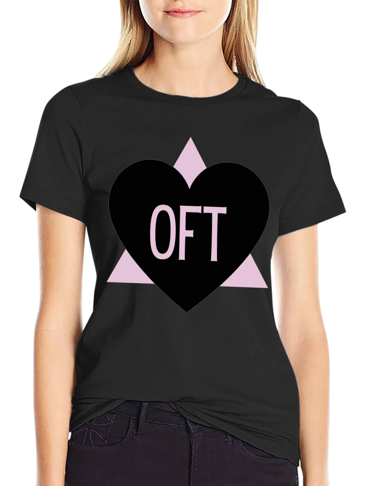 OFT Heart Triangle T-Shirt product image 2