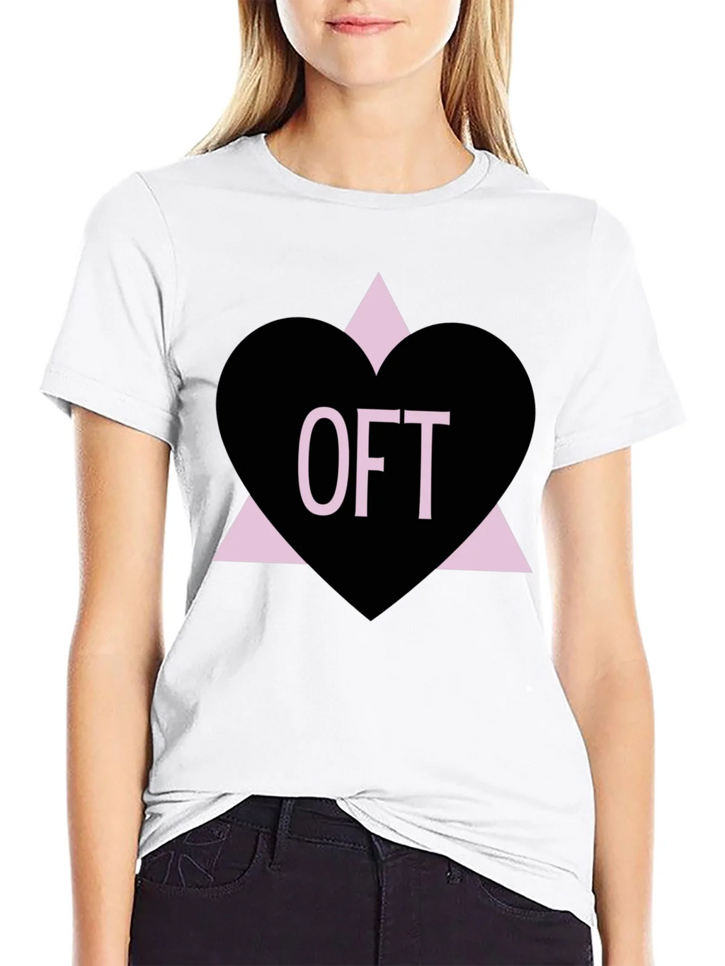 OFT Heart Triangle T-Shirt product image 8