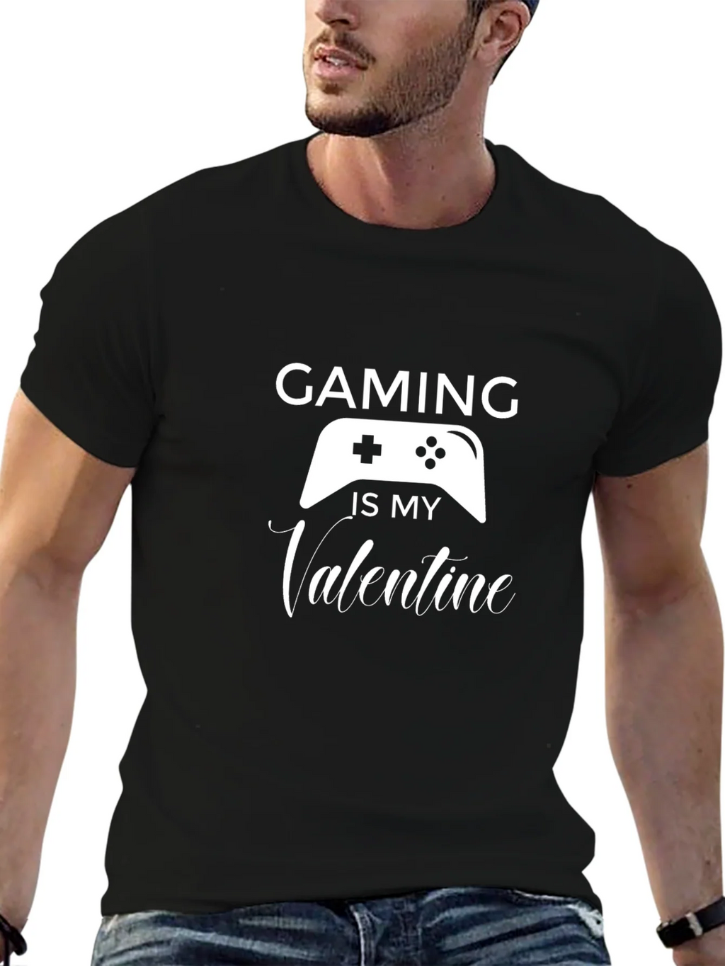 Gaming Is My Valentine Graphic Tee product image 6