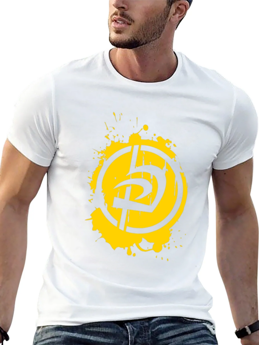 Distressed Logo Black T-Shirt product image 12