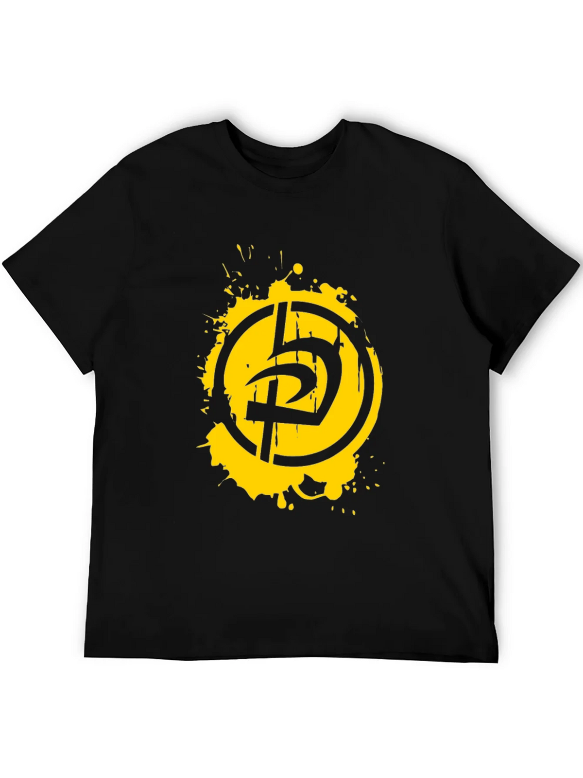 Distressed Logo Black T-Shirt product image 5