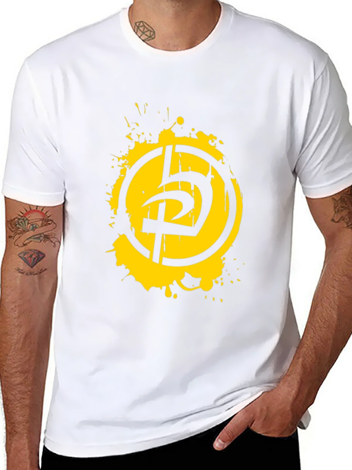 Distressed Logo Black T-Shirt product image 7