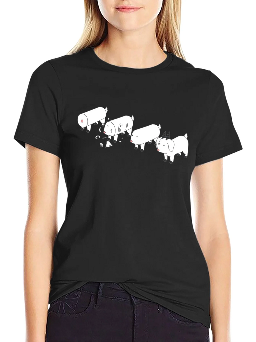 De-evolution Goat T-Shirt - Funny Farm Animal Tee product image 2