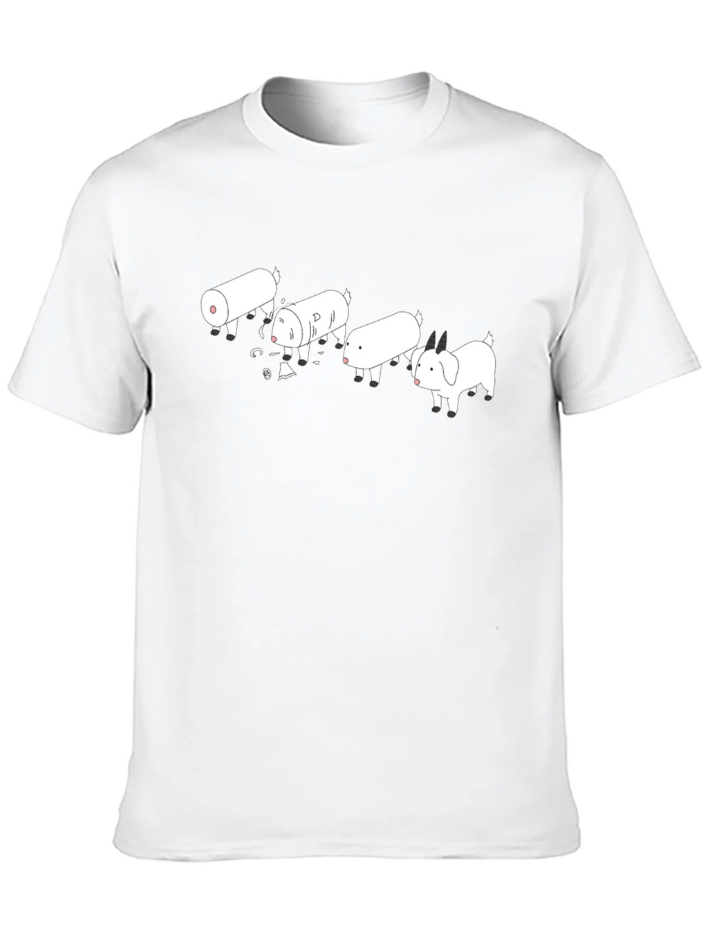 De-evolution Goat T-Shirt - Funny Farm Animal Tee product image 9