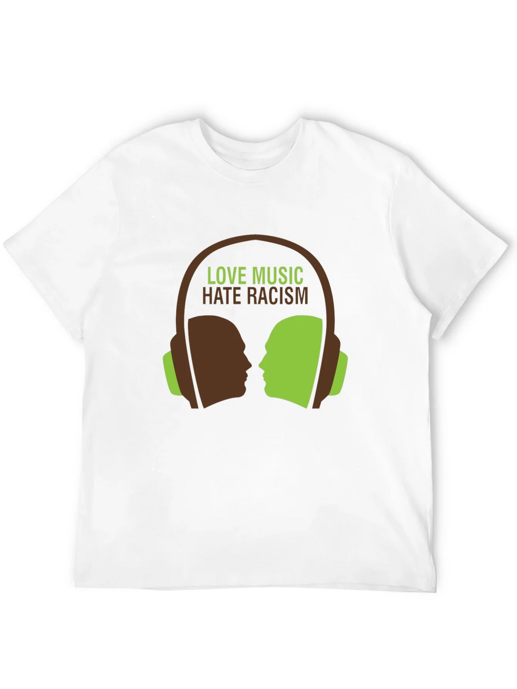 Love Music Hate Racism T-Shirt product image 6