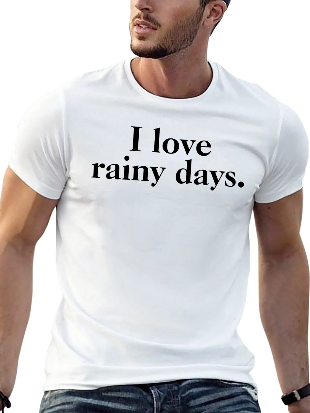I Love Rainy Days Graphic T-Shirt product image 12