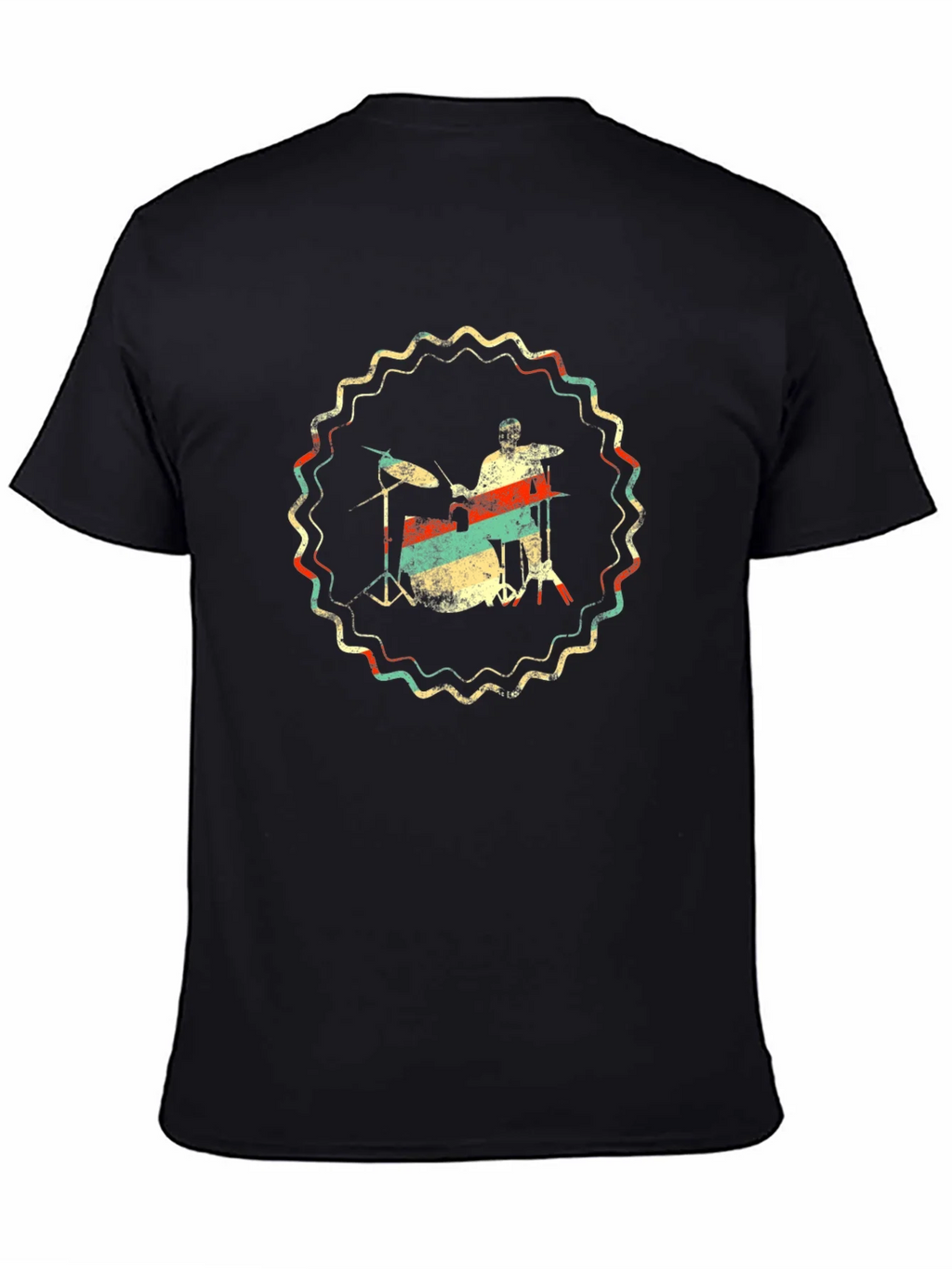 Vintage Drummer T-Shirt - Retro Style product image 4
