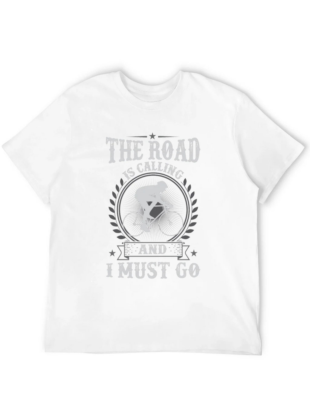 Cycling T-Shirt: The Road is Calling product image 5