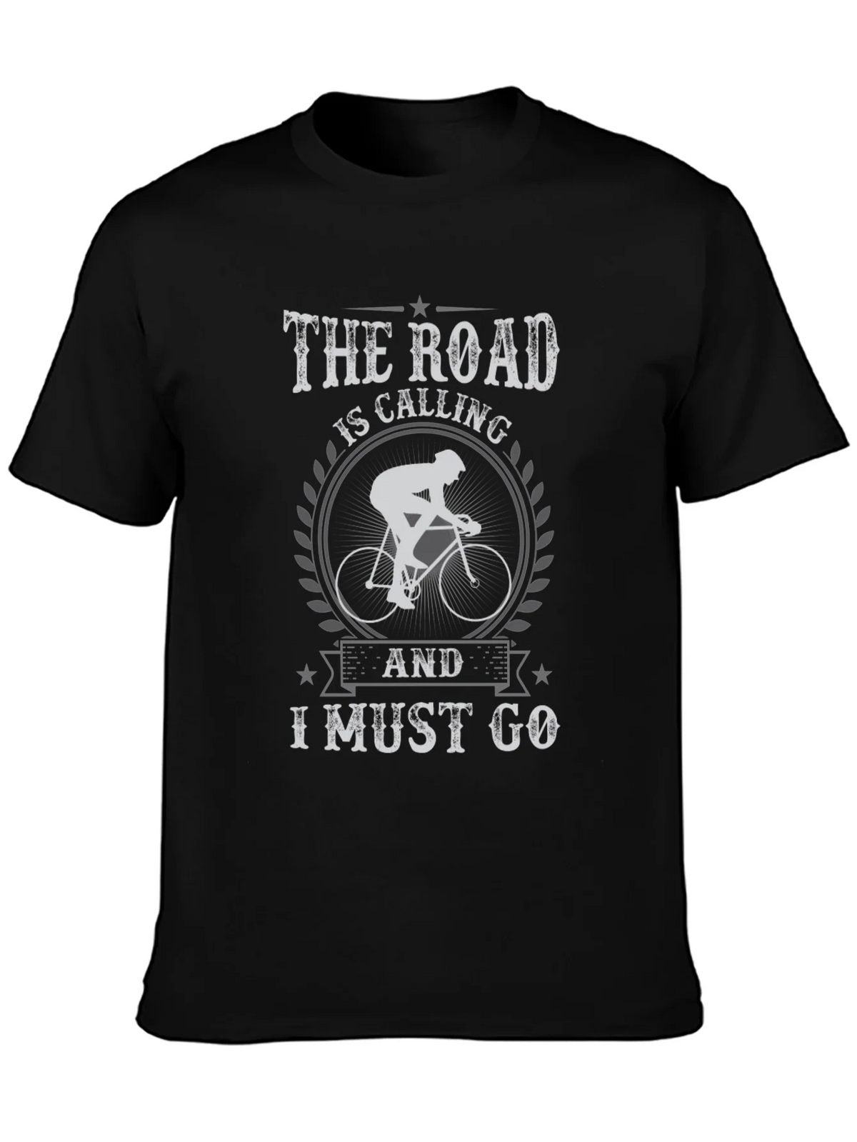 Cycling T-Shirt: The Road is Calling product image 1