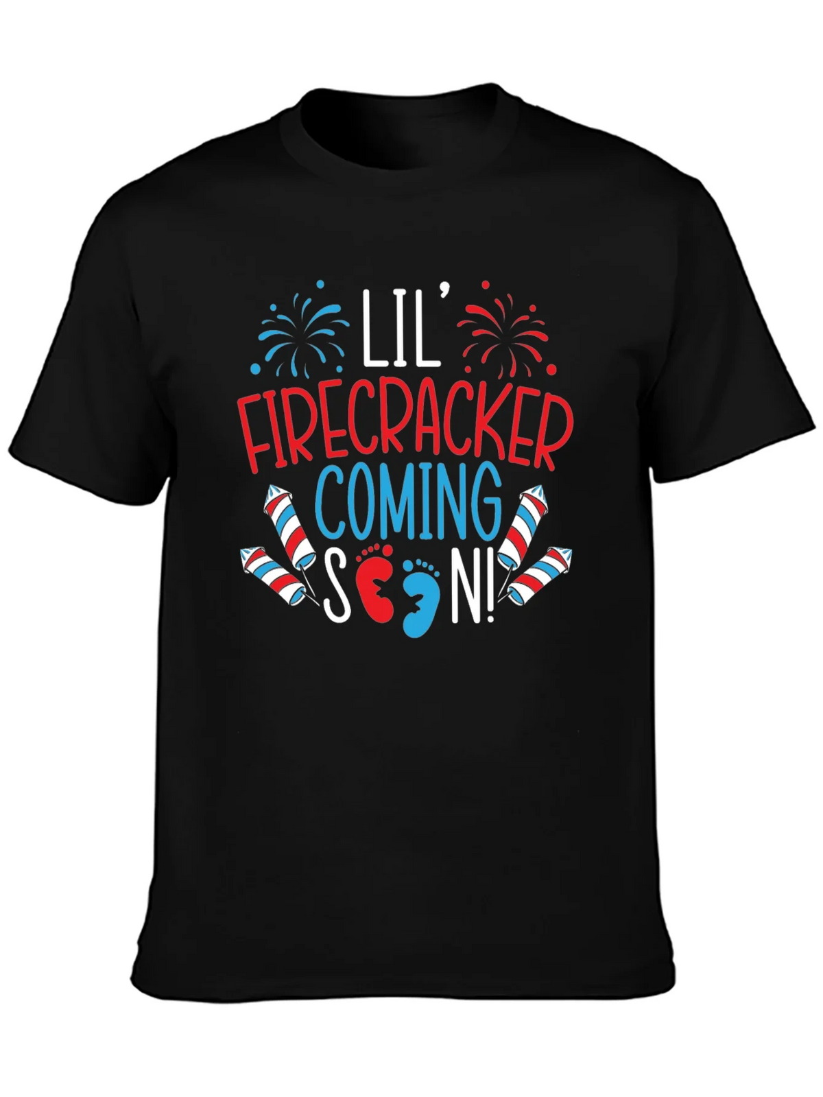 Lil Firecracker Coming Soon T-Shirt product image 3