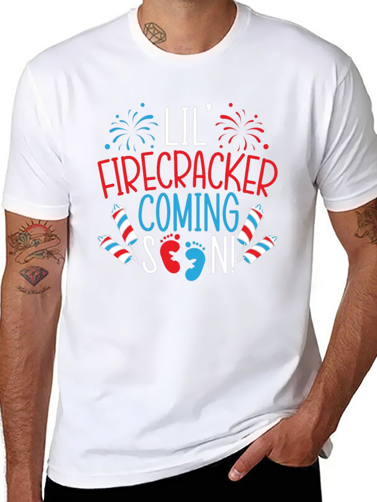 Lil Firecracker Coming Soon T-Shirt product image 7