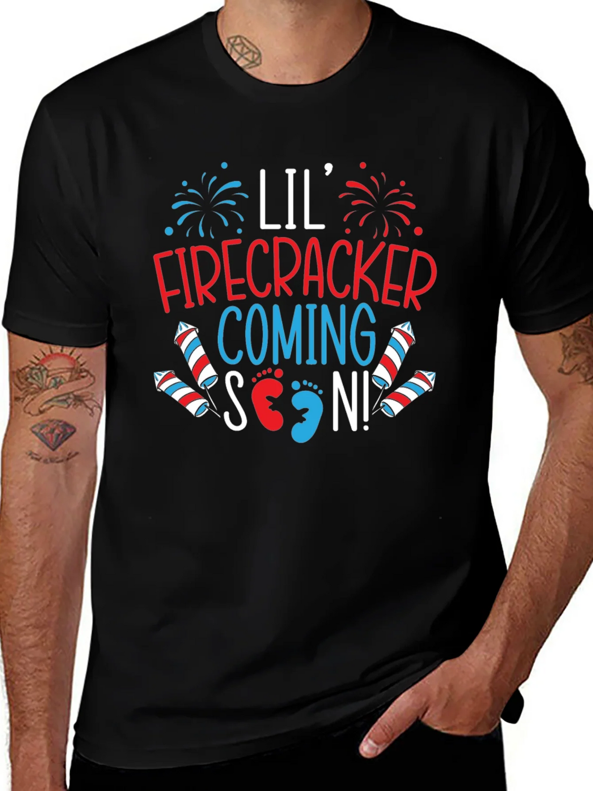 Lil Firecracker Coming Soon T-Shirt product image 1