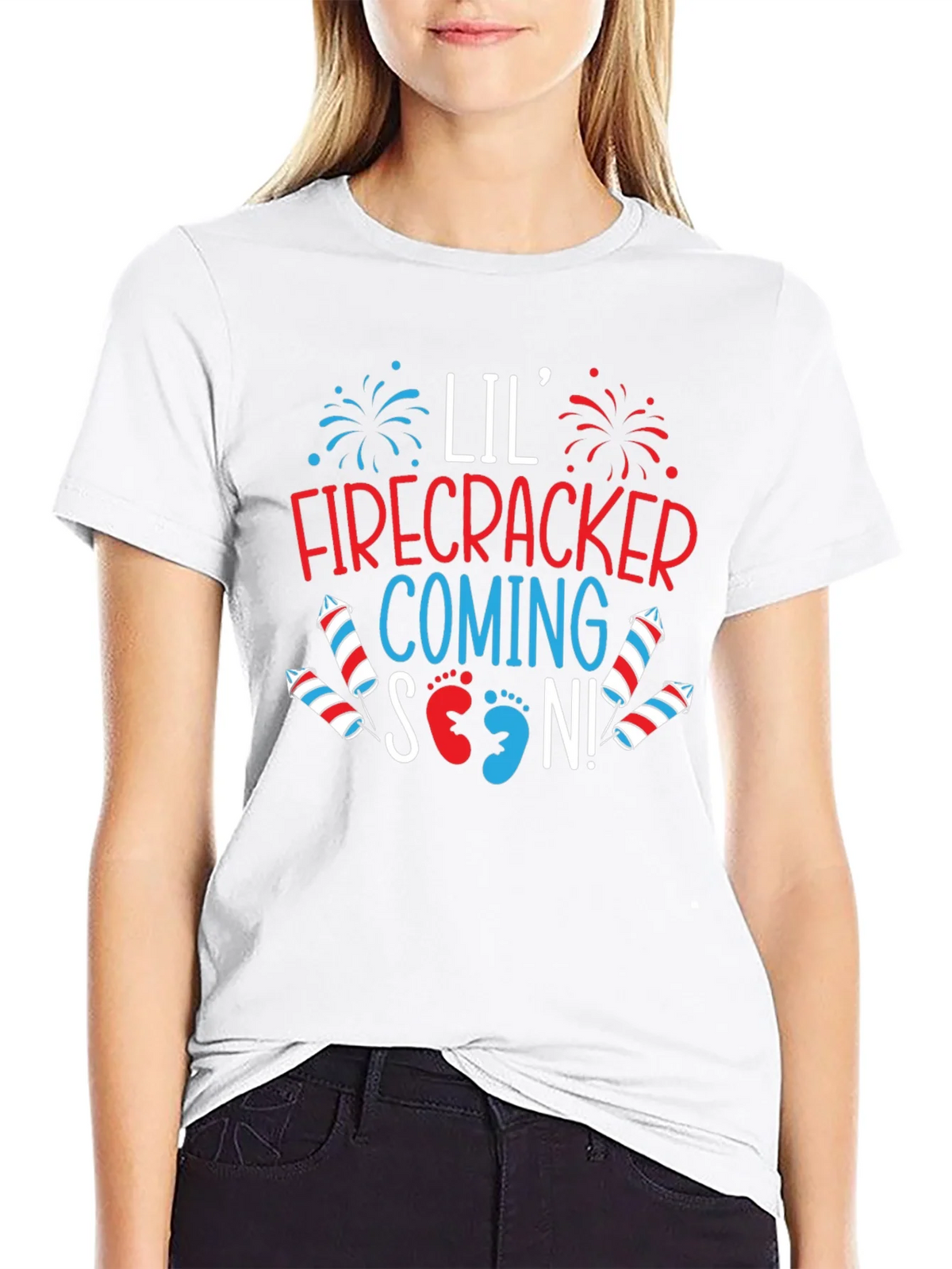 Lil Firecracker Coming Soon T-Shirt product image 8