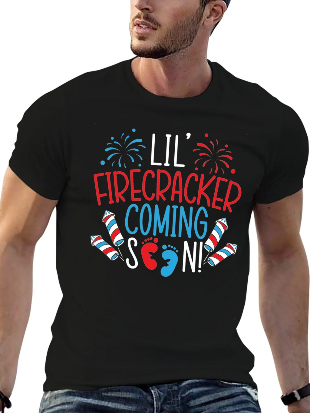 Lil Firecracker Coming Soon T-Shirt product image 6