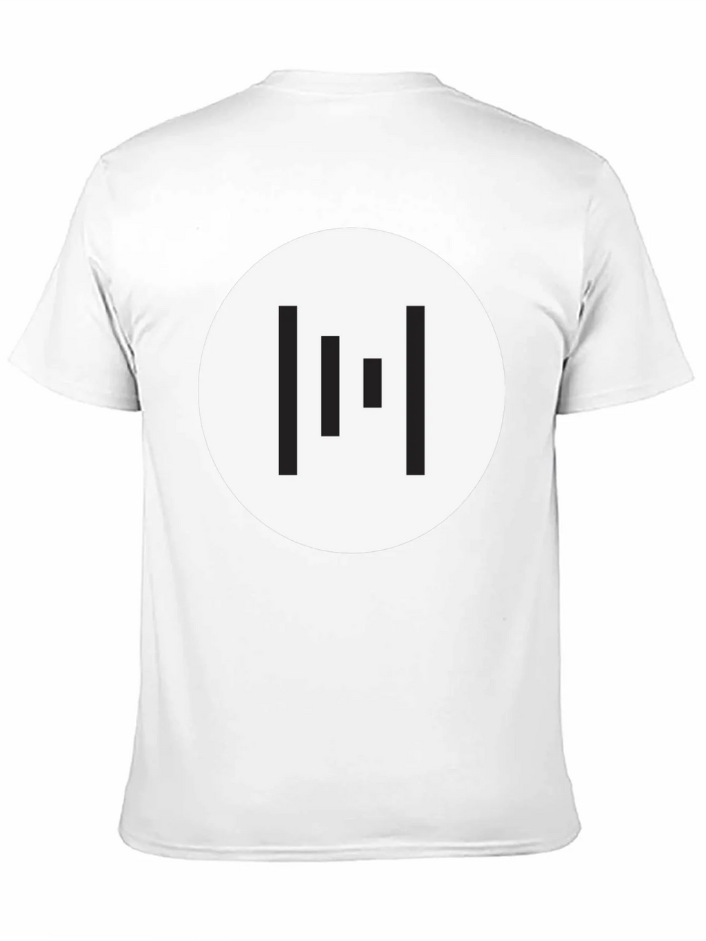 Minimalist Geometric T-Shirt - Black product image 10