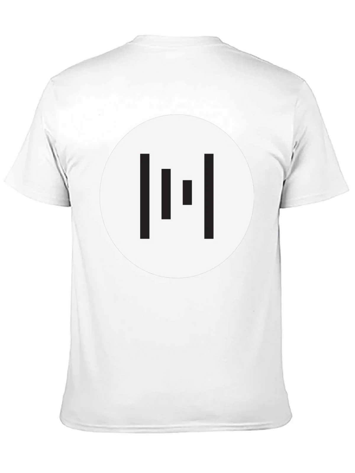 Minimalist Geometric T-Shirt - Black product image 10