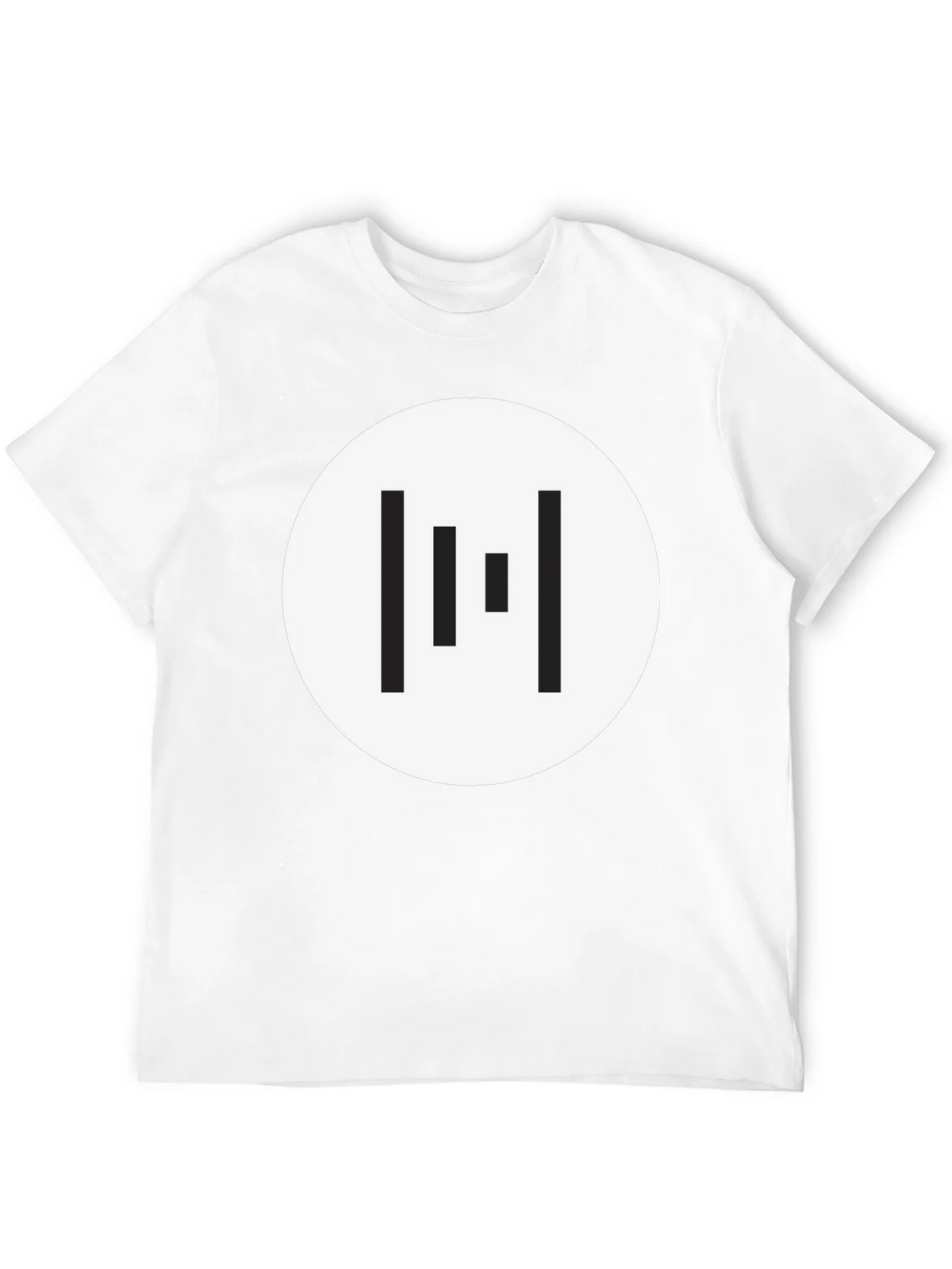 Minimalist Geometric T-Shirt - Black product image 11
