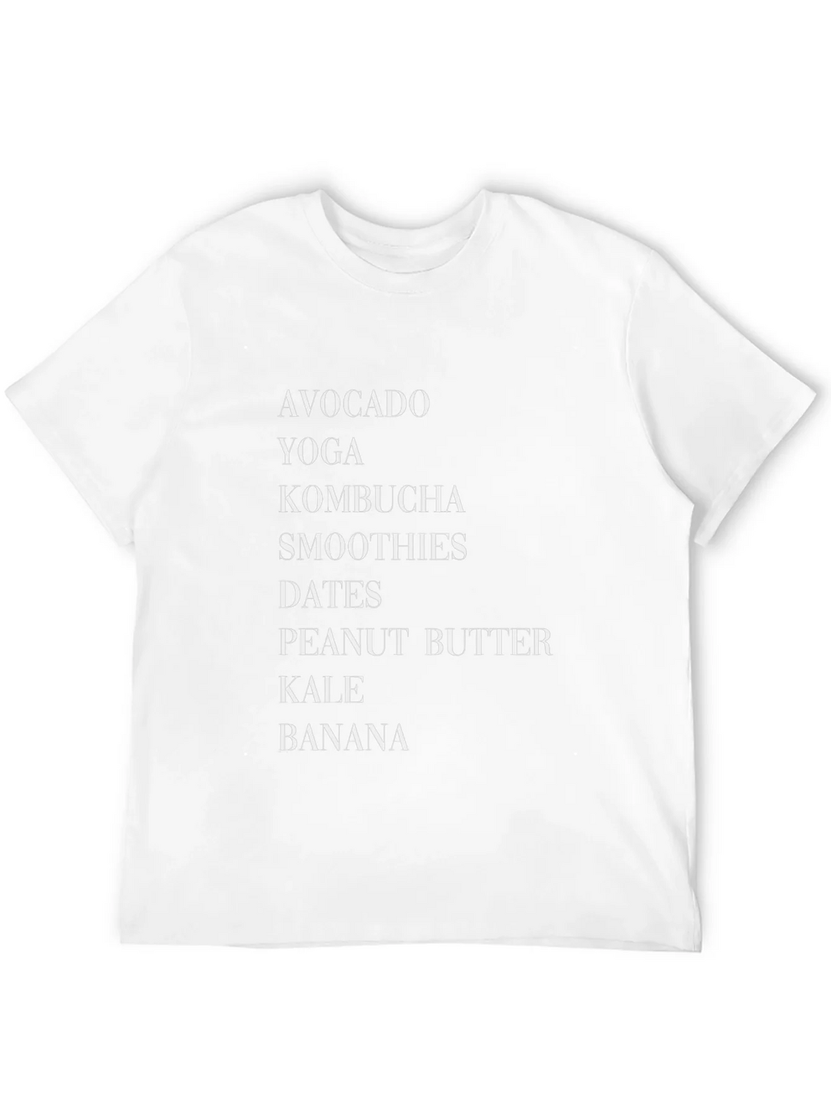 Healthy Lifestyle Black Graphic T-Shirt product image 9