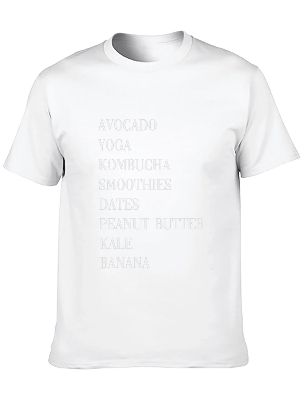 Healthy Lifestyle Black Graphic T-Shirt product image 7